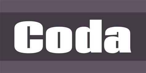 Coda Font Free By Vernon Adams Font Squirrel