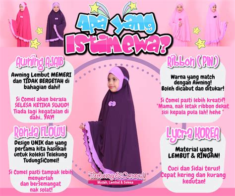 No#1 malaysia kids scarf online distributor. BELI TELEKUNG BUDAK YANG CANTIK DAN MURAH DI TUDUNG SI ...