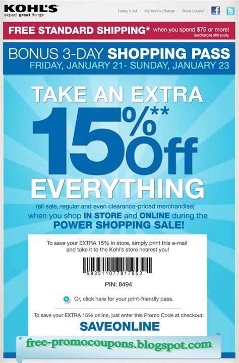 But to get this kohls mvc free shipping coupon, you are an eligible most valued customer. Printable Coupons 2021: Kohls Coupons