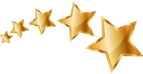 Five Gold Stars Png One To Five Star Review Kress The One