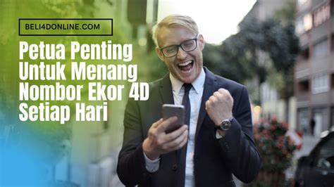 Check spelling or type a new query. Petua Penting Untuk Menang Nombor Ekor 4D Setiap Hari