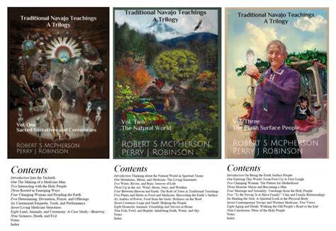 Faculty Bob Mcpherson Publishes Traditional Navajo Teachings A Trilogy
