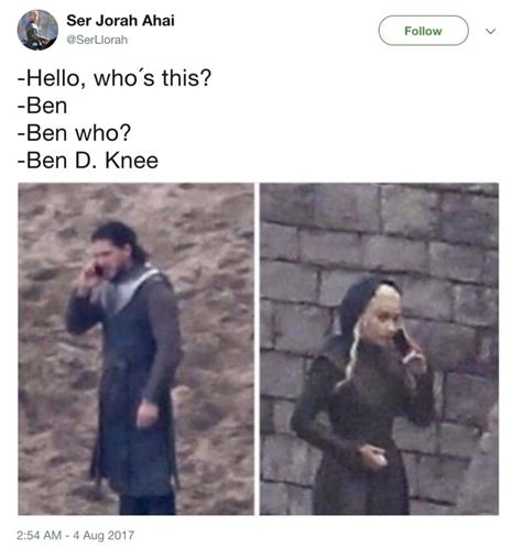 57 Hilarious Posts About Jon And Dany On Game Of Thrones This Season