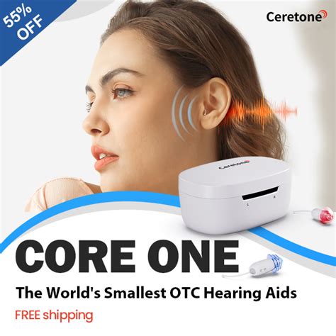 Track Core One The Worlds Smallest Otc Hearing Aidss Indiegogo