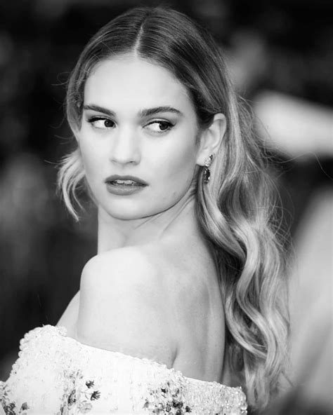 Lily James Style On Instagram Classic Beauty Lily At The Premiere