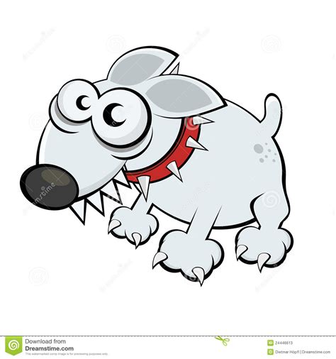 Funny Cartoon Dog Stock Vector Illustration Of Clip