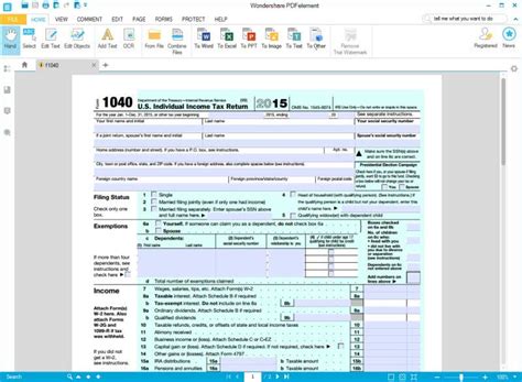 Irs Form 1040 How To Fill It Wisely