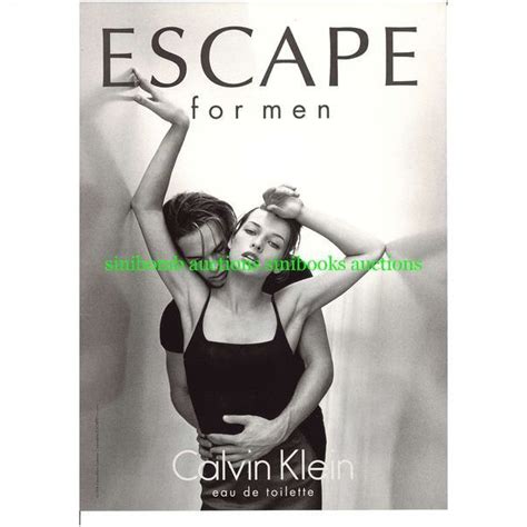 calvin klein escape for men eau de toilette original magazine advert 13241 on ebid ireland