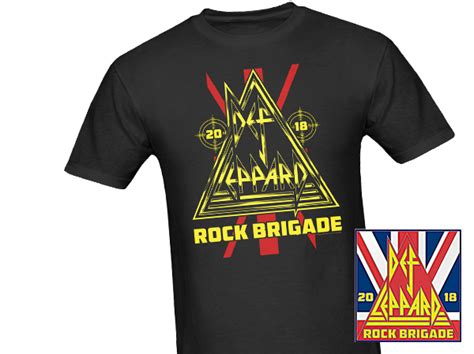 Def Leppard Rock Brigade Concert Club Def Leppard Rock Bridgade