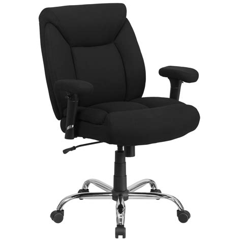 The big and tall chairs in this heavy duty office furniture section are rated for at least 300 lbs. Big and Tall Desk Chairs - Orthrus Heavy Duty Computer Chair