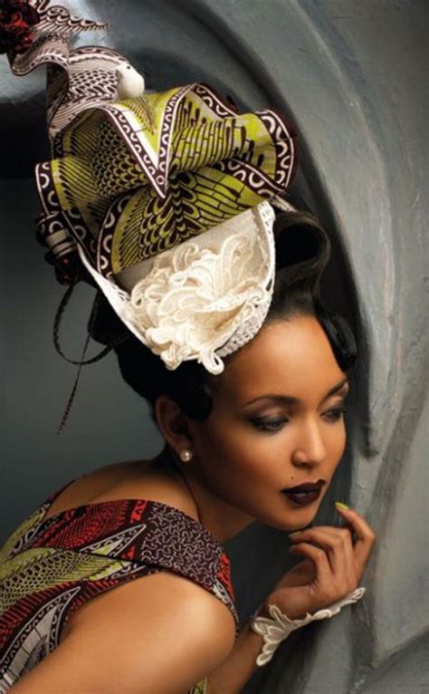 Vlisco Collections Munaluchi Bridal Magazine Africa Fashion African Inspired Fashion Turbans