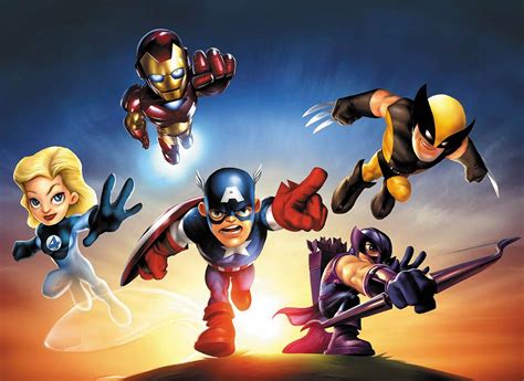 Marvel Superhero Squad By JPRart On DeviantART Marvel Avengers Toys