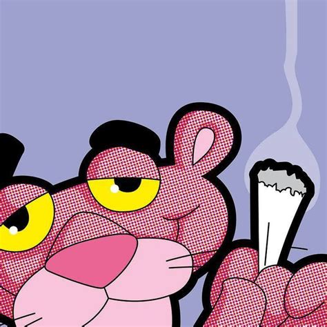 Pink Panther Pop Art Comic Mini Canvas Art Cartoon Art