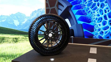 Goodbye To Blowouts Michelin Presents Airless Tires