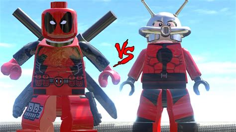 Deadpool Vs Ant Man Lego Marvel Super Heroes Epic Battle Youtube