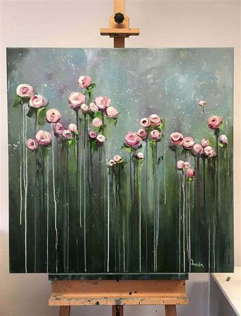 Check spelling or type a new query. Acrylbilder Ideen Für Anfänger - Blume Malen