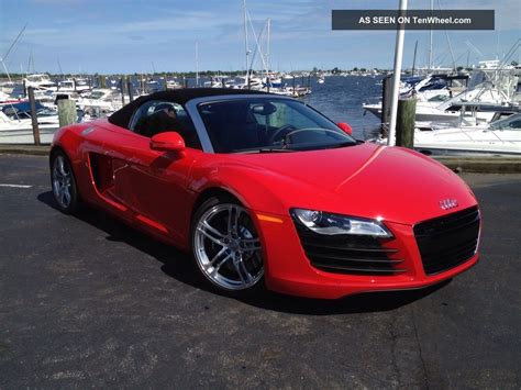 Explore autofests' photos on flickr. 2012 Audi R8 Spyder Convertible 2 - Door 4. 2l Red