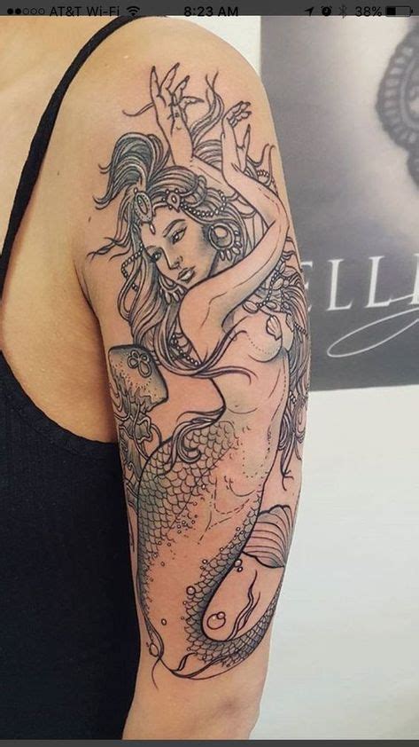 16 ideas for tattoo mermaid sleeve sirens in 2020 mermaid tattoos mermaid sleeve tattoos