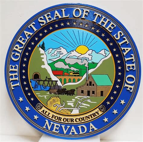 State Seal And State Government Executive Legislative And Judicial