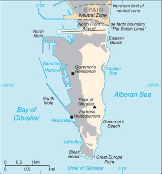 Welcome to our svg map directory! Gibraltar (GB) | Landkarten kostenlos - Cliparts kostenlos