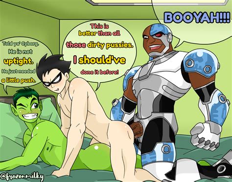 Rule34 If It Exists There Is Porn Of It Beast Boy Cyborg Dc