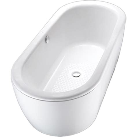 Toto Fbf794s01dbn Cotton White Nexus Freestanding Cast Iron Bathtub