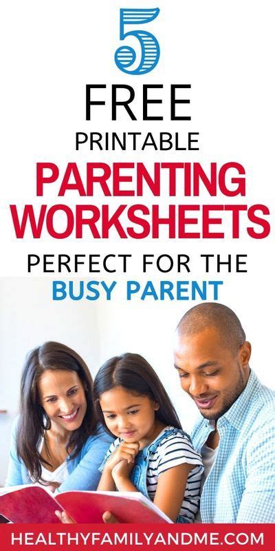 Free Parenting Worksheets: How to Boost Your Positive ...