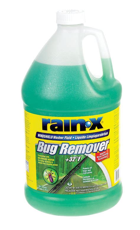 Rain X Bug Remover Windshield Washer Fluid 1 Gal Vshe8314478 Yy820al