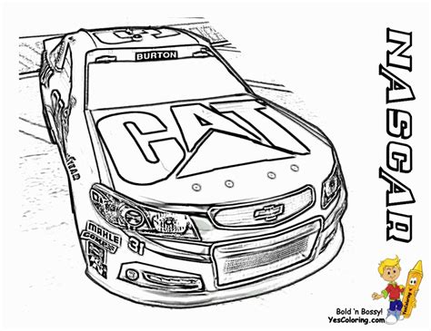 Free nascar coloring pages are a fun way for kids of all ages to develop creativity, focus, motor skills and color recognition. Get This Free Printable Nascar Coloring Pages for Children ...