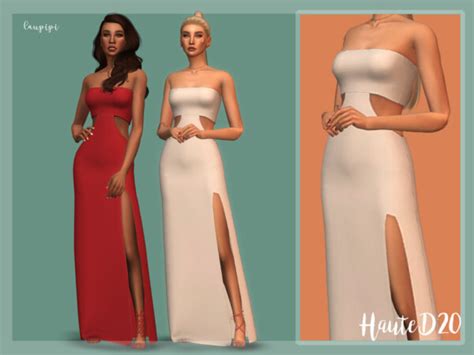 Dress Dr377 By Laupipi From Tsr • Sims 4 Downloads