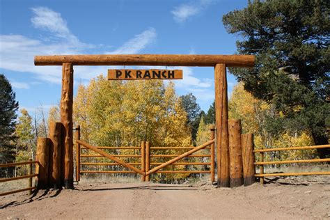 Ridgetop Fence Company Log Archway Log Entry Way Ranch Entrance
