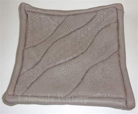 To transfer the pattern to a slab, put the pattern on the clay and press with your hands or a roller. Methods and Techniques of Hand-Building Working With Clay