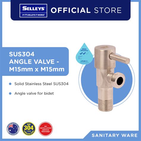 Buy Sus Angle Valve M Mm X M Mm Online At Selleys Singapore