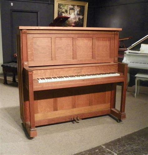 Ludwig Mission Style Upright Piano Antique Piano Shop