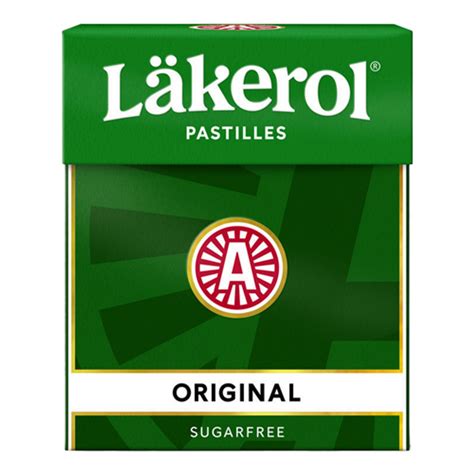 Laekerol Original Herb Menthol Candy Drops Pocket Pack 25g The Taste Of Germany