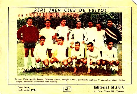 Real JaÉn En La Temporada 1960 61