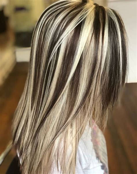 When people use the term chocolate brown, they usually mean level 4 to level 5 brown hair with red tones. Pin by David Connelly on Chunky Streaks & Lowlights 07 ...