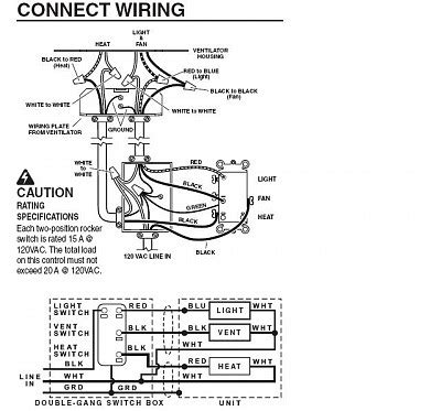 This panasonic bathroom fan with light has a night light integrated which provides overhead lighting and it is working at 4 watts and that is enough for finding your way to the bathroom in dark. Broan 655 Wiring Diagram