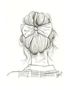 Simple messy bun for medium long hair. everything is better with a bun and a bow | Вдохновляющее ...