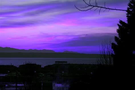 Purple Sunset Free Stock Photo Freeimages