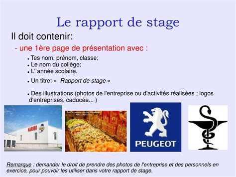 Exemple De Rapport De Stage Bts Cg - Communauté MCMS