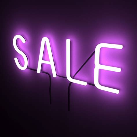 Purple Wall Neon Sign 3D asset | CGTrader