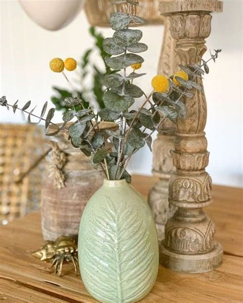 Dried flowers are a trending floral decor that will never go out of style! Preserved Eucalyptus and Yellow Billy Balls (Craspedia ...