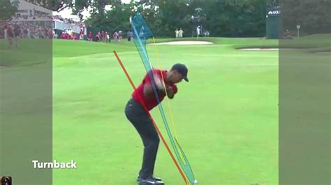 Tiger Woods Check The Swing Plane With Continuous Still Imagesdtl