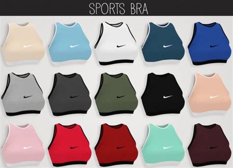 Sportswear Collection At Elliesimple Sims 4 Updates