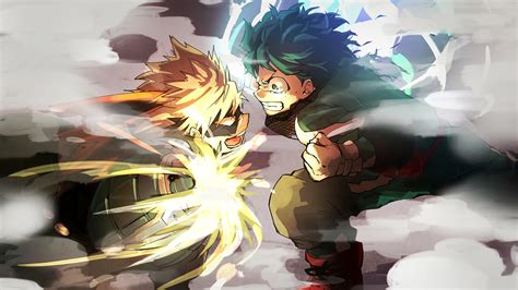 Izuku Midoriya Vs Katsuki Bakugou