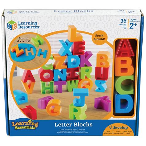 Knowledge Tree Learning Resources Inc Letter Blocks