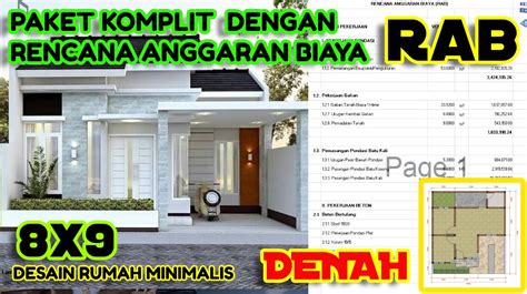 Gambar rumah modis update rumah minimalis 6 x 9 via baihaki0304.blogspot.com. Gambar Pondasi Rumah 8X12 - Besar