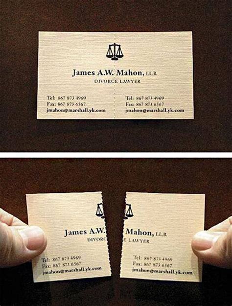 9 creative lawyer business cards (gallery) by lee rawles. 30+ Must-See Lawyer Business Card Designs | Naldz Graphics