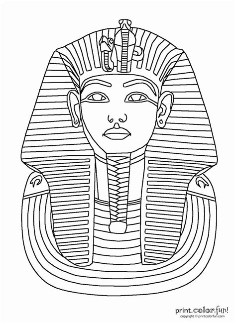 After assembling this collaboration poster, the final size of the poster will be 72 x 24. 28 King Tut Coloring Page in 2020 | Ancient egypt crafts ...